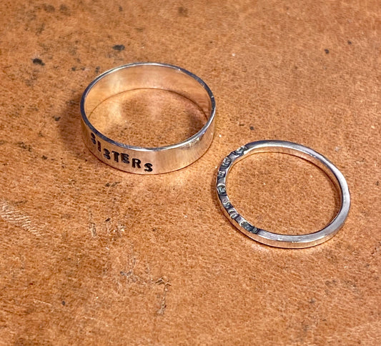 rings handcrafted at make your ring workshop with Bea Jareno Jewellery