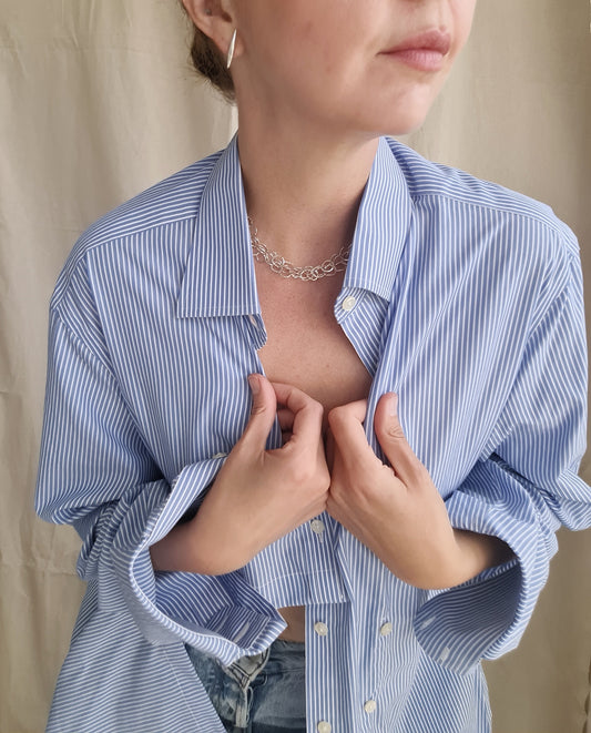 AFIOK SMALL QUILL STUD EARRINGS