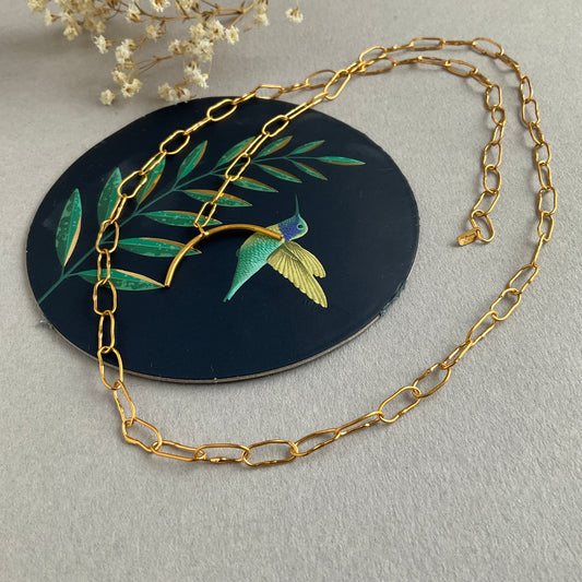 INDIAN SUMMER DELICATE LINKS NECKLACE