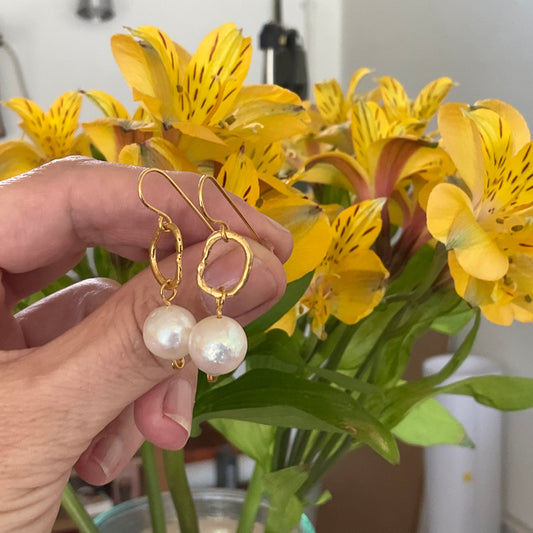 INDIAN SUMMER BAROQUE PEARL DROPS