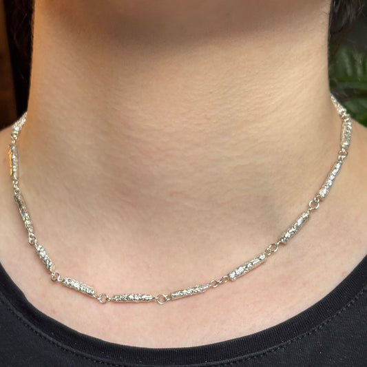 PLETHORA TIRONA NECKLACE- STERLING SILVER