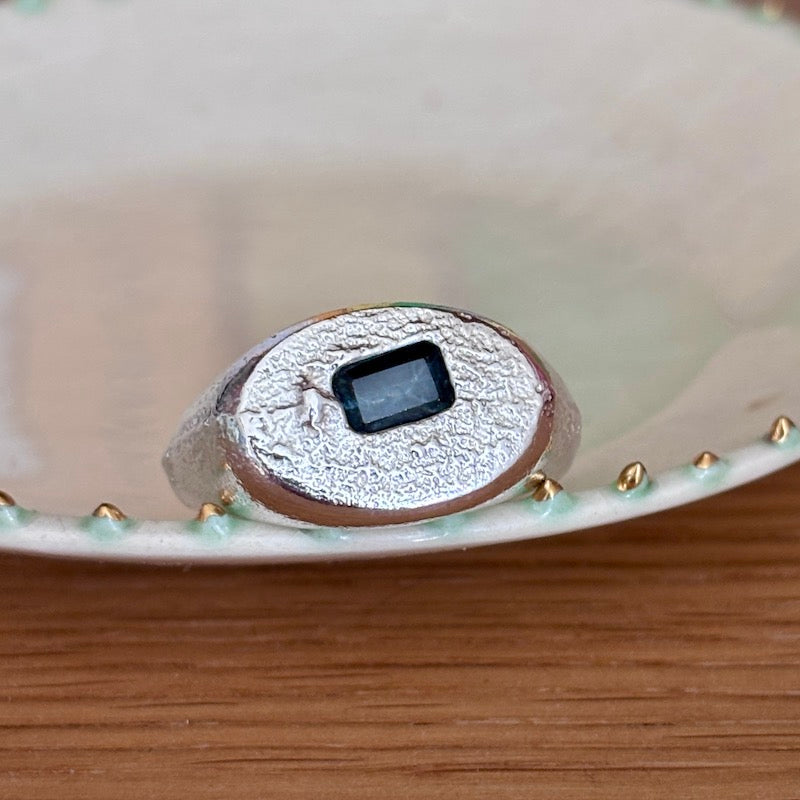 PLETHORA GEMSTONE SILVER RING