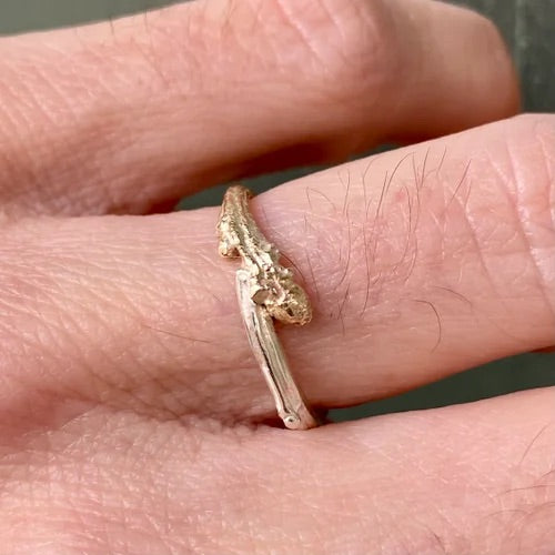 TIERRA TWO TONED RING