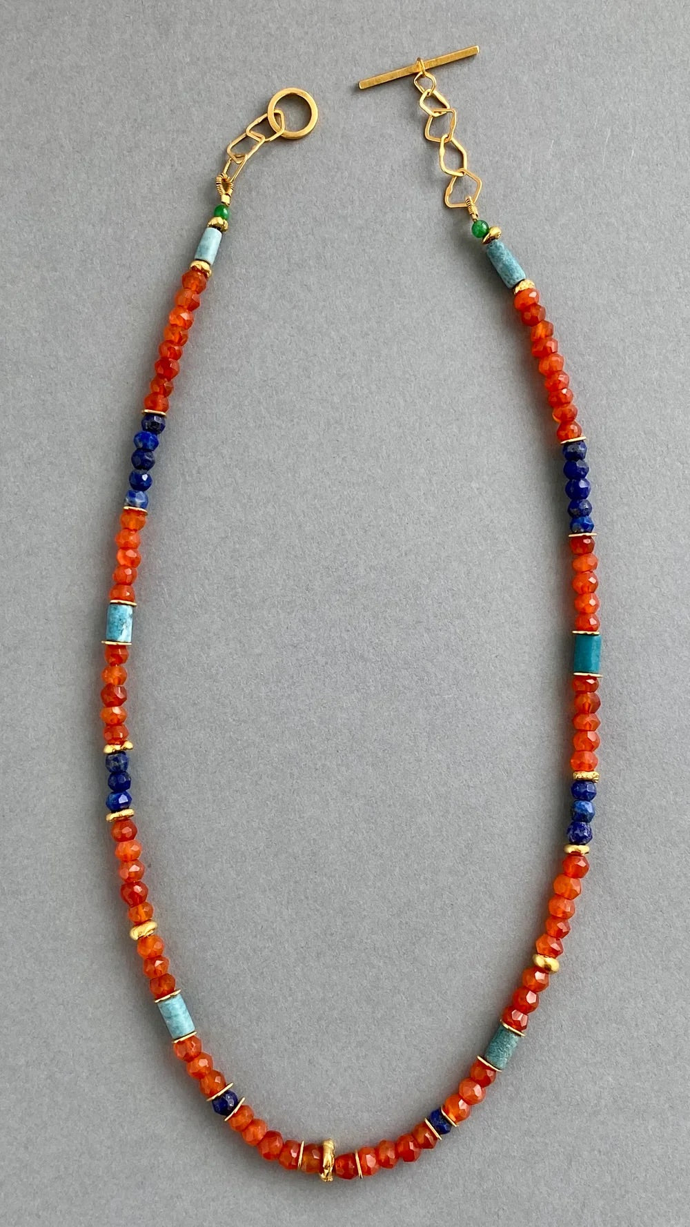 INDIAN SUMMER BEADED NECKLACE