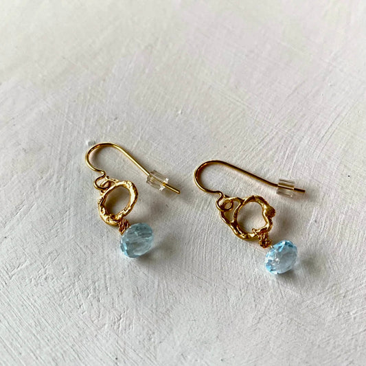 INDIAN SUMMER SMALL DROP LINKS EARRINGS