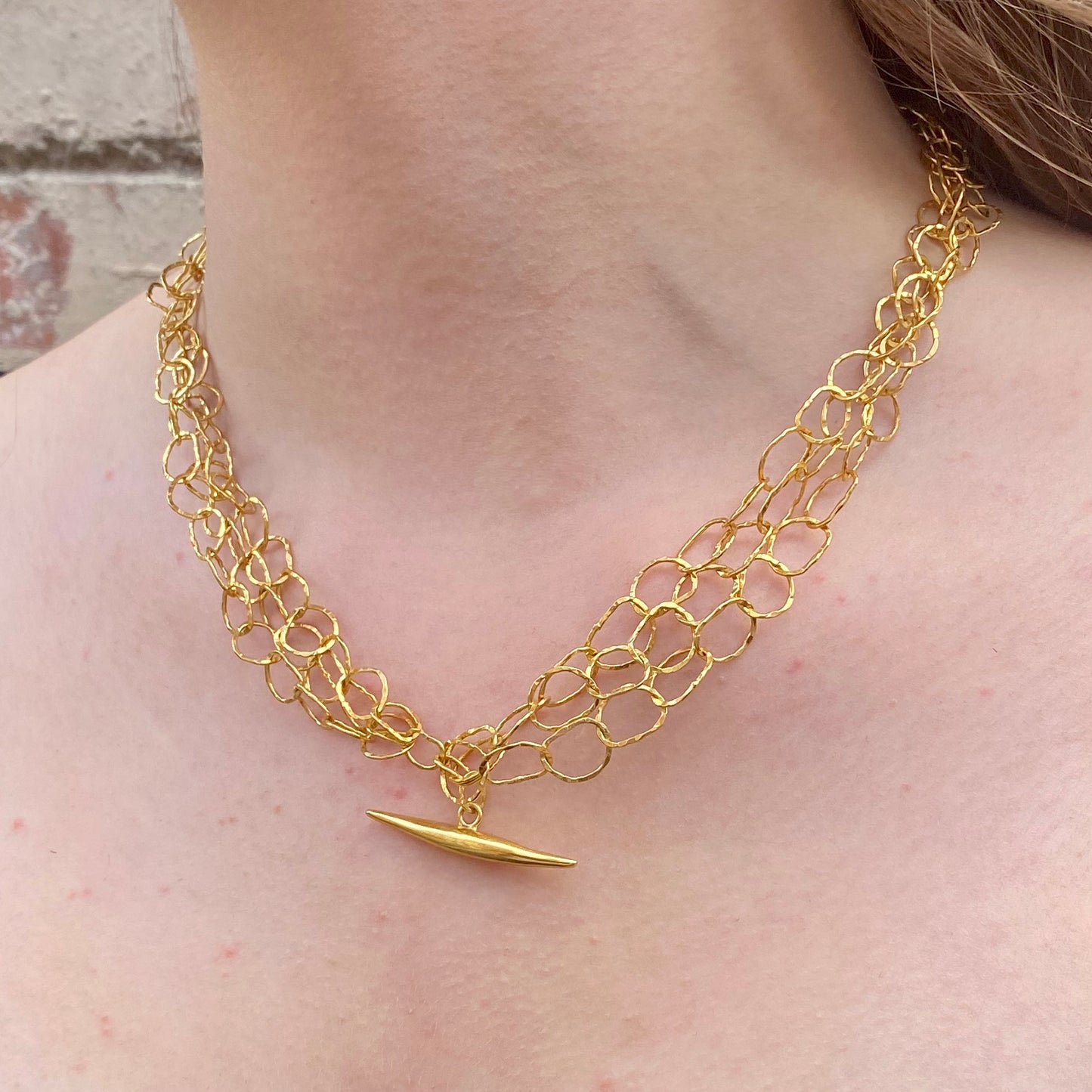 AFIOK TREBLE LENGTH NECKLACE