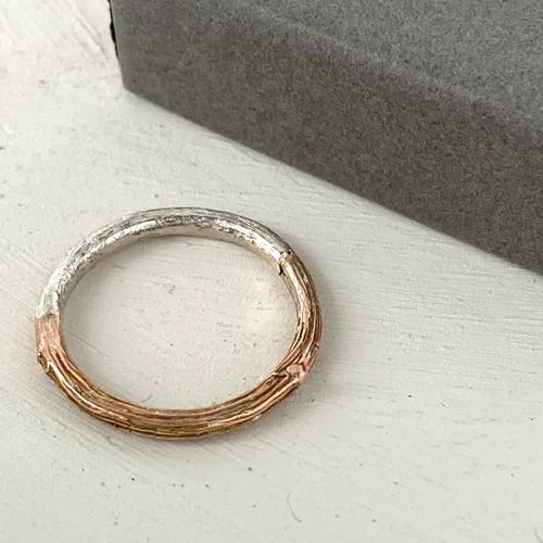 TIERRA TWO TONED RING