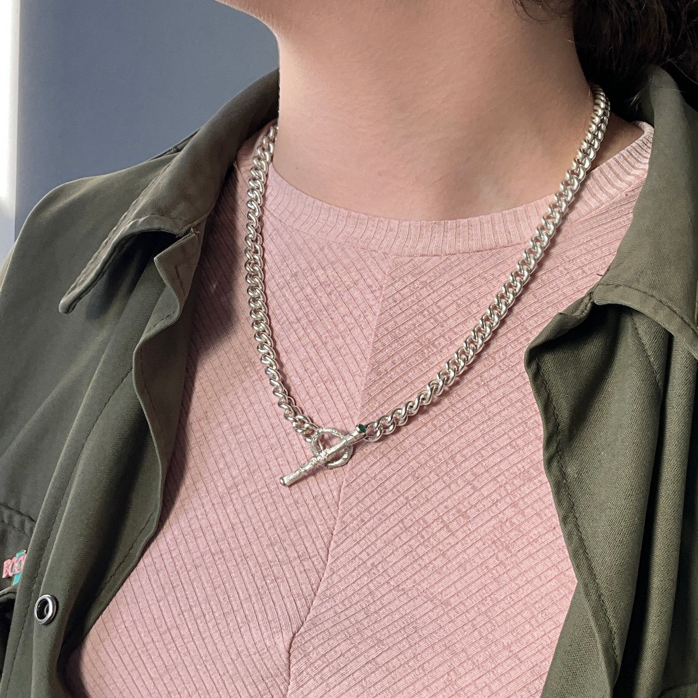 TIERRA CURB CHAIN NECKLACE