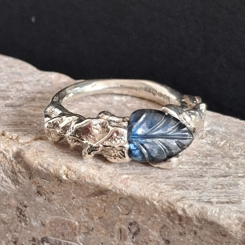PLETHORA ENCRUSTATIONS SILVER RING