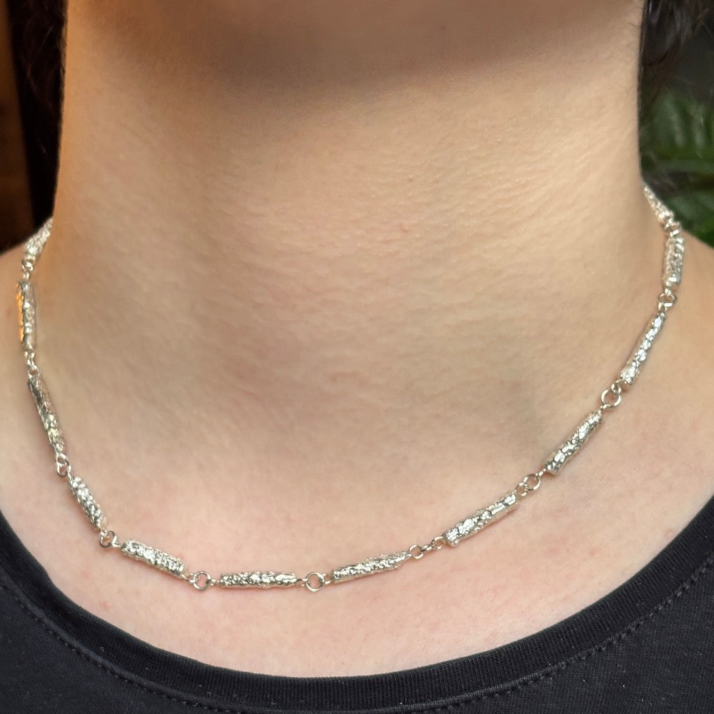 PLETHORA TIRONA NECKLACE- STERLING SILVER