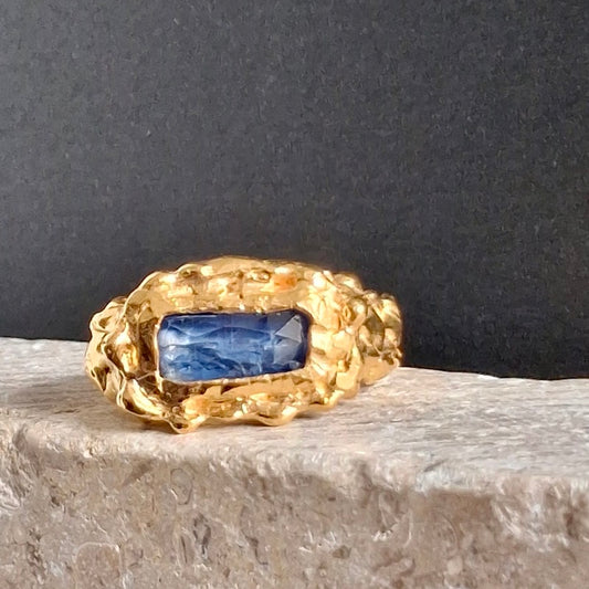 PLETHORA SEASCAPE GEMSTONE GOLD RING #1