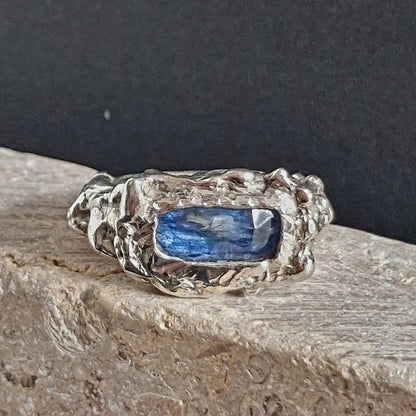 PLETHORA SEASCAPE SILVER GEMSTONE RING #2