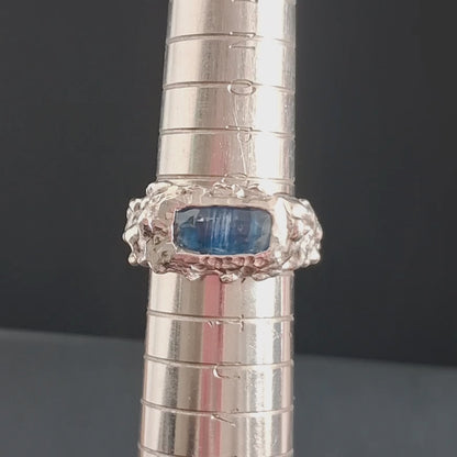 PLETHORA SEASCAPE SILVER GEMSTONES RING #1