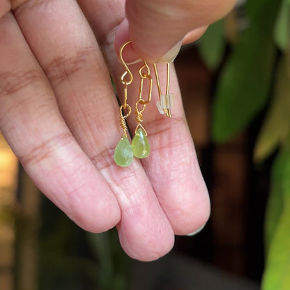 Indian summer brio gemstone earrings