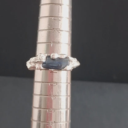 PLETHORA SEA ENCRUSTATIONS SILVER RING