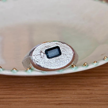 PLETHORA GEMSTONE SILVER RING