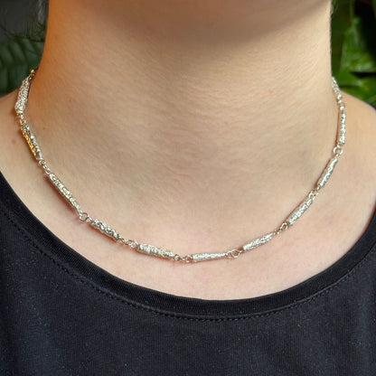 PLETHORA TIRONA NECKLACE- STERLING SILVER